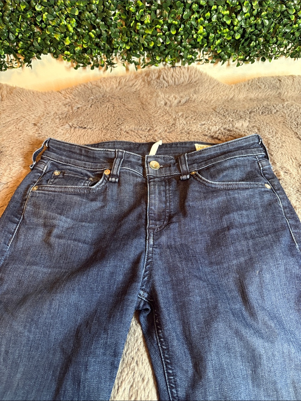 rag & bone Dark Indigo Skinny Jeans Size 26 - Picture 2 of 6
